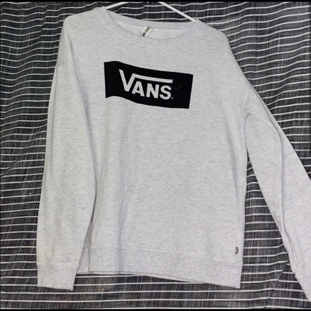 White Vans Crewneck